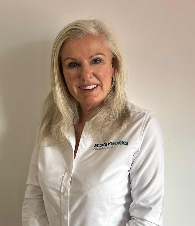 Moneyworks Wales development officer Sandy Highfield.